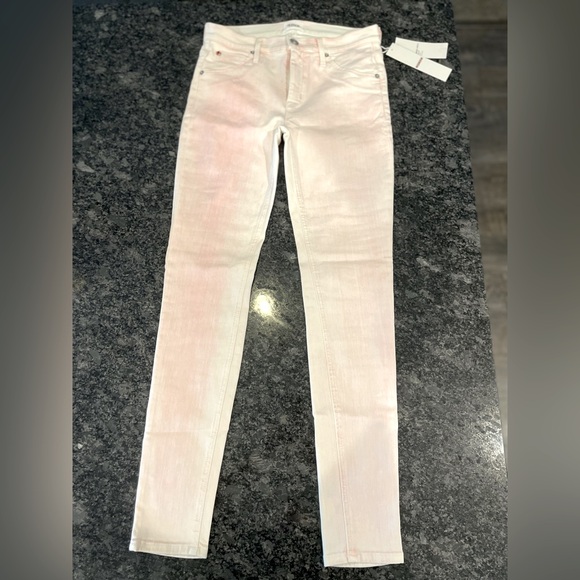 Hudson Pink Midrise Ankle LILLY Skinny Jeans - Picture 4 of 13